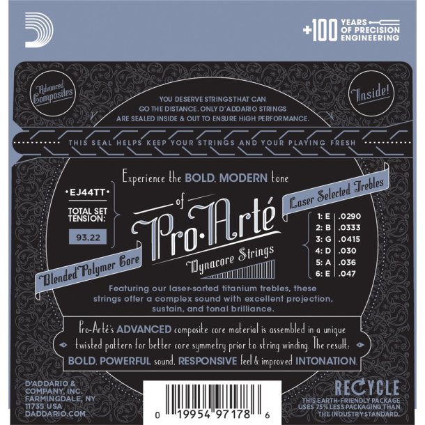 D'Addario EJ44TT, Extra hard tension